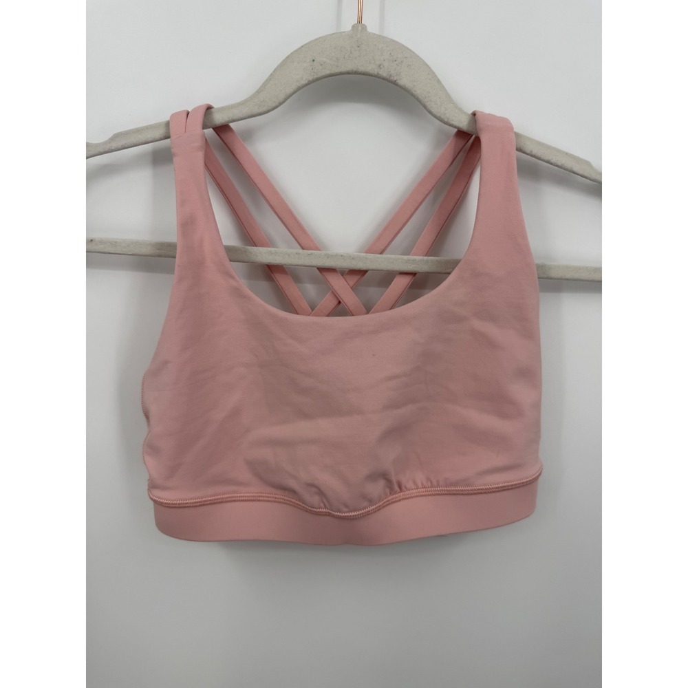 lululemon athletica Pink Strappy Sports Bra